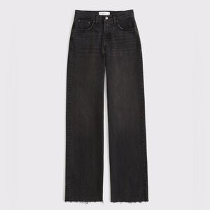 Abercrombie high rise 90s relaxed jean 14/x long